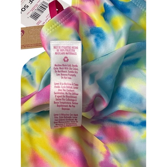 Justice Tween Girls Swimsuits Lot 2 Tankini & 1-Pc Size XL 16/18 NWT UPF 50+ - Picture 6 of 10
